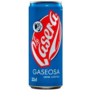 Gaseosa LA CASERA Lata 33 CL