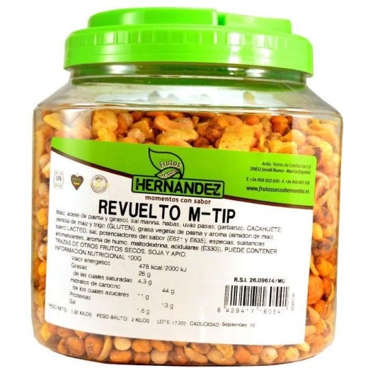 Revuelto M-Tip con Pasas HERNANDEZ Cubo 1.5 Kg | Borosa Market