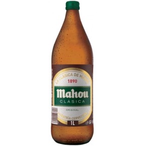 Cerveza Botella 1 L MAHOU Clasica