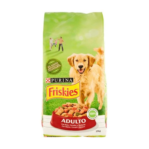 Ani. Perro Pienso FRISKIES 15 K Cereales Buey Verdura | Cash Borosa