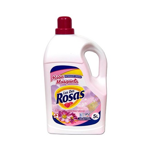 Detergente Ropa Liquido 2 Rosas Rosa Mosqueta 5 L 60 Dosis | Borosa Market Detergente Ropa Liquido 2 Rosas Rosa Mosqueta 5 L 60 Dosis | Borosa Market