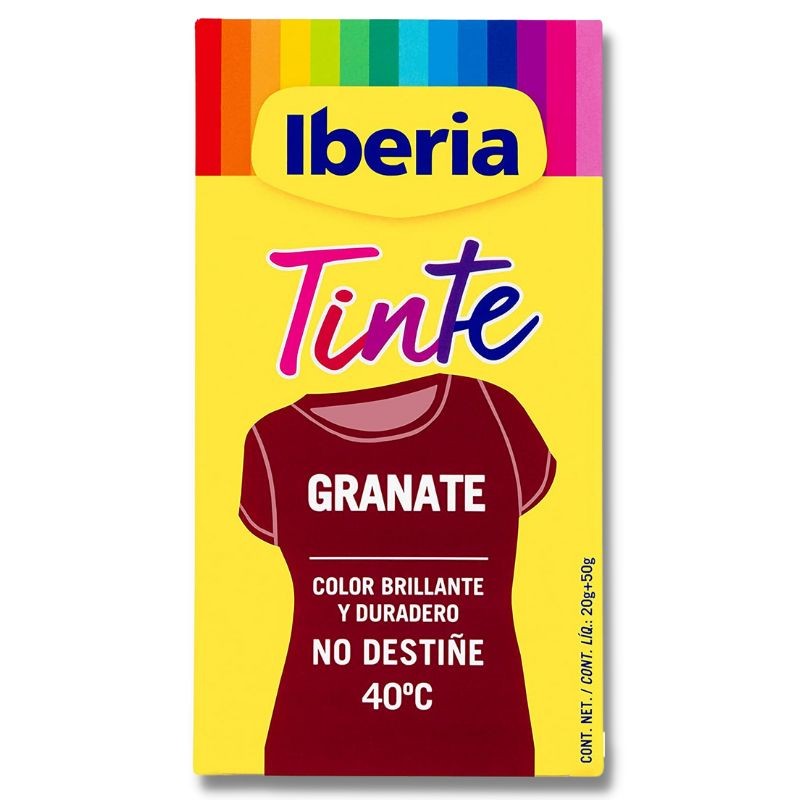 Tinte de Color Ropa IBERIA 1 UND | Cash Borosa