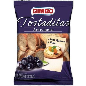 Mini Tostas Con Arandanos ORTIZ - BIMBO 90 GR