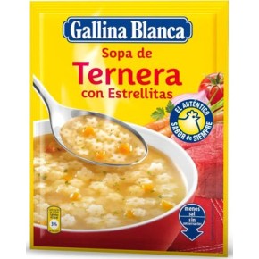 Sopa Ternera con Estrellitas GALLINA BLANCA