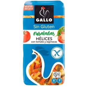 Helices Colores Sin Gluten GALLO 450 GR