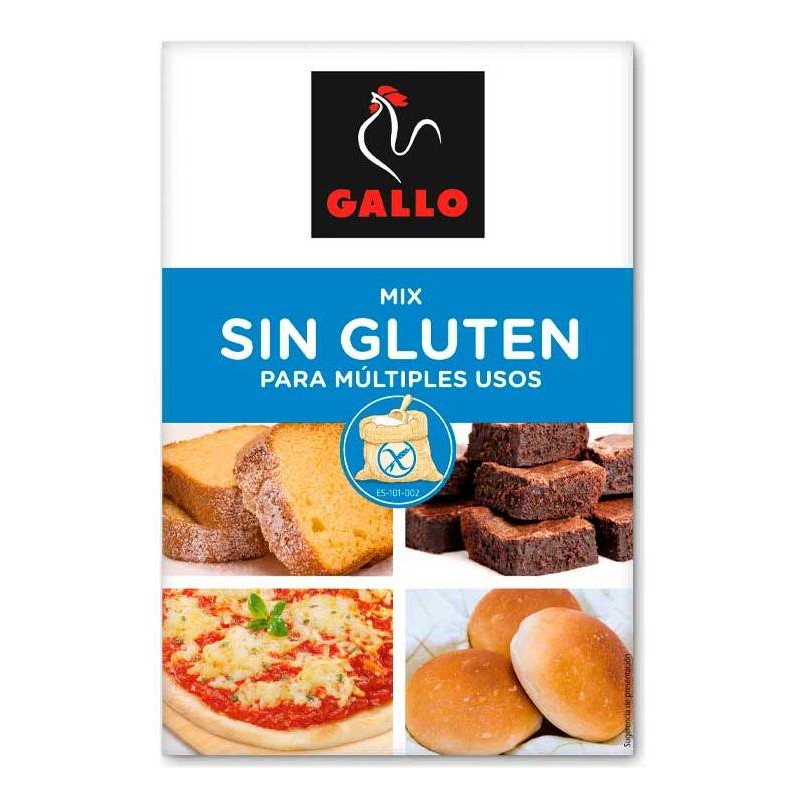 Harina Sin Gluten GALLO 500 GR | Cash Borosa