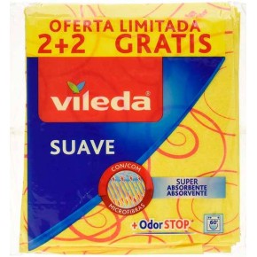 Bayeta Suave Microfibras VILEDA 2+1 Und