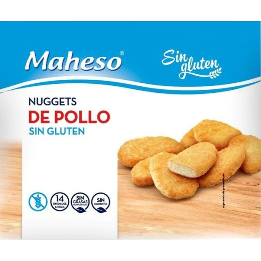 Nuggets de Pollo MAHESO Sin Gluten 300 GR | Cash Borosa