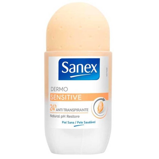 Desodorante Roll-On SANEX Dermo Sensitive 50 Ml | Cash Borosa