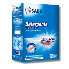 Detergente Ropa Polvo a Mano IFA 600 GR