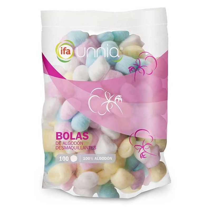 Bolas Algodon Desmaq IFA 100 Ud Colores | Cash Borosa