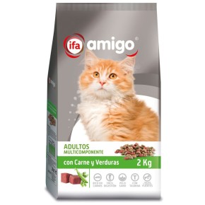 Ani. Gato IFA Pienso 2 KG Carne-Vegetal