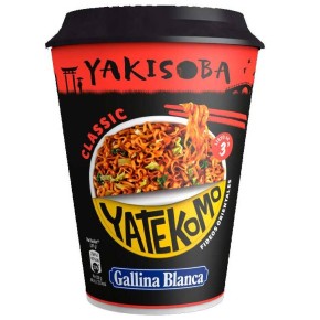 Fideo Oriental Vaso G.BLANCA YATEKOMO Yakisoba Clasico 93GR