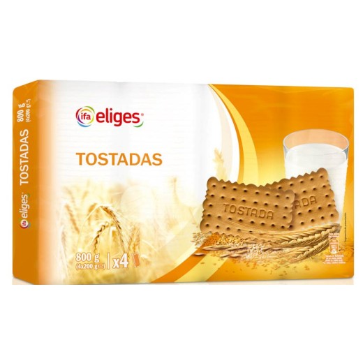 Galleta Tostada IFA  800 GR | Cash Borosa