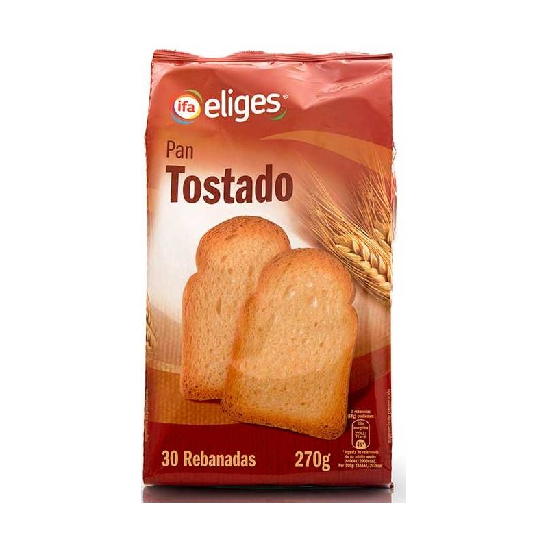 Pan Tostado IFA Eliges 270 Gr Tradicion | Cash Borosa