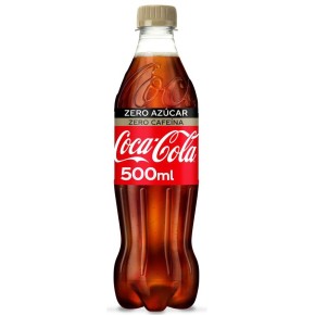 Refresco COCA COLA Zero Sin Cafeina 500 ML