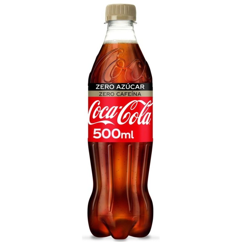 Refresco COCA COLA Zero Sin Cafeina 500 ML | Cash Borosa