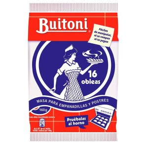 Obleas de Empanadillas BUITONI Clasica 160 GR