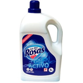 Detergente Ropa 2 Rosas 5 L Gel Activo 60 Dosis