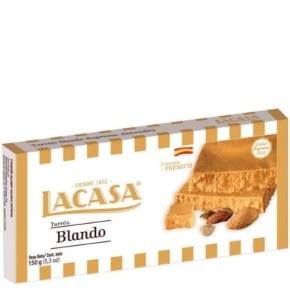 Turron Blando Almendra LACASA 150 G