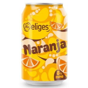 Refresco Naranja IFA Lata 33 CL