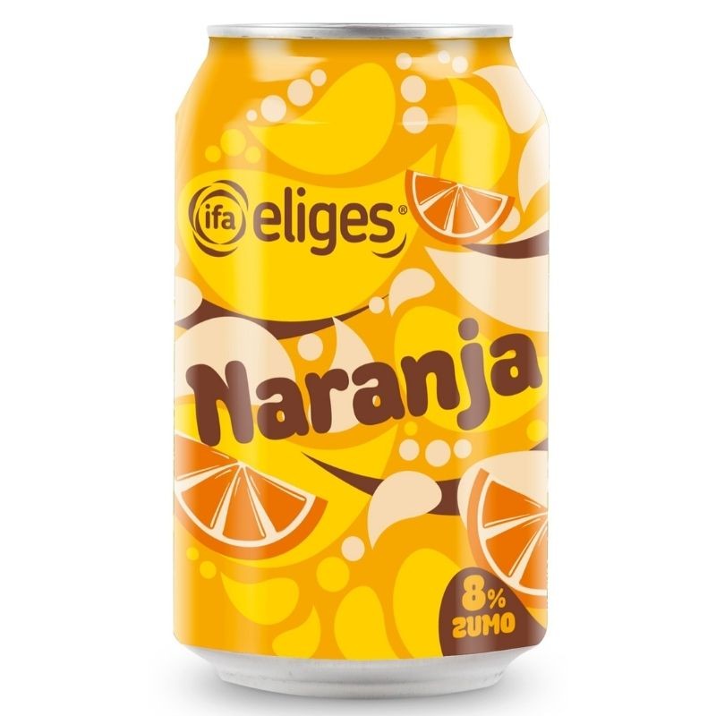 Refresco Naranja IFA Lata 33 CL | Cash Borosa