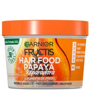 Mascarilla FRUCTIS Hair Food Papaya Reparadora 390 ML