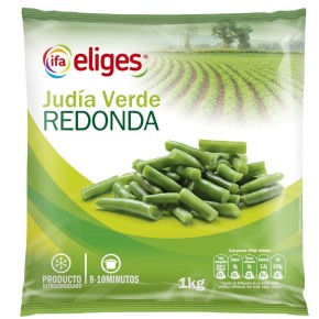 Judia Verde Redonda Congelada IFA 1 Kg