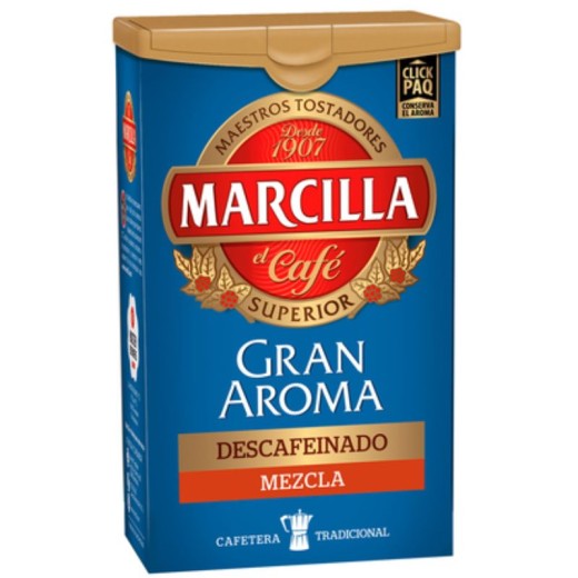 Cafe Molido MARCILLA  Descafeinado Mezcla  200 GR | Cash Borosa