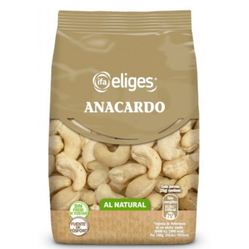 Anacardos Natural IFA Bolsa 150 GR | Cash Borosa