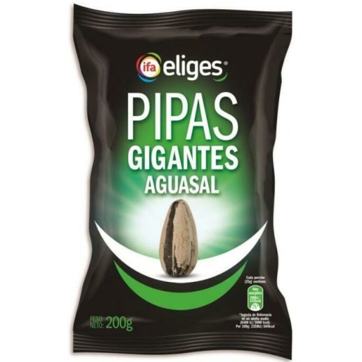 Pipas Gigante Agua Sal IFA 200 gr | Cash Borosa