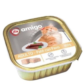 Ani. Gato IFA Tarrina 300 Gr Pate de Pavo