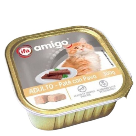 Ani. Gato IFA Tarrina 300 Gr Pate de Pavo | Cash Borosa