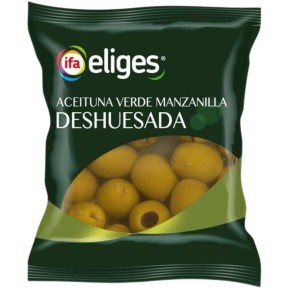 Aceitunas Manzanilla Sin Hueso IFA Bolsa 70 Gr