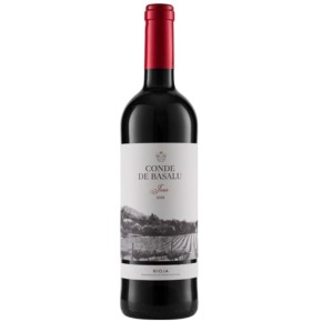 Vino Tinto D.O. Rioja CONDE DE BASALU Joven 75 CL