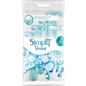 Maquinilla Afeitar Mujer GILLETTE Venus II Simply 4 UND