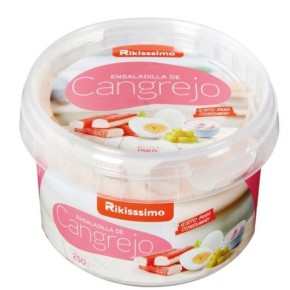 Tarrina Ensaladilla de Cangrejo RIKISSIMO 250 GR