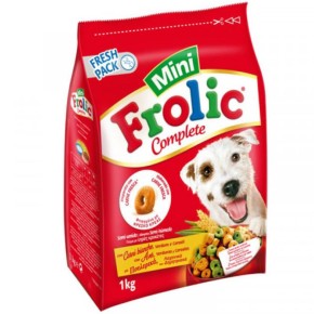 Ani.Perro Pienso FROLIC  Pollo Perros Pequeños 1 KG