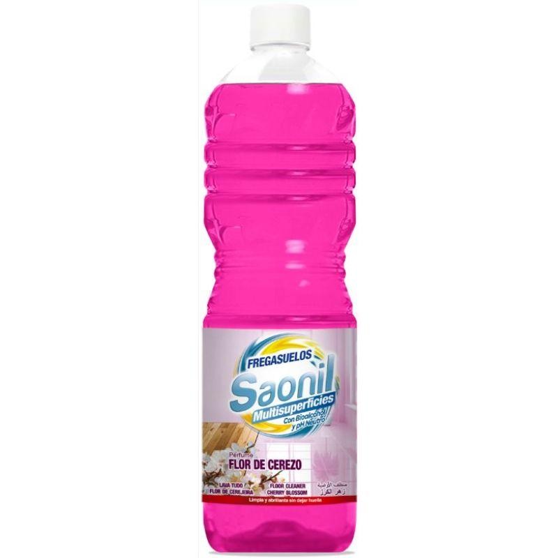 Fregasuelos SAONIL 1.5 L Flor de Cerezo | Cash Borosa