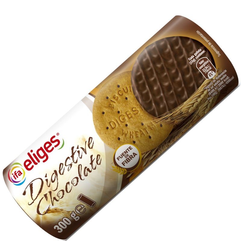 Galleta IFA  Digestive Chocolate IFA 300 GR | Borosa Market