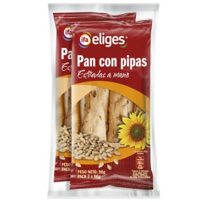 Pan De Pipas IFA 2 x  90 Gr