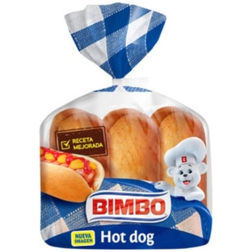 Pan de Perrito BIMBO  4 UND | Borosa Market