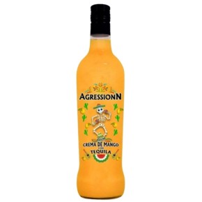 Crema Tequila Agressionn con Mango  70 CL