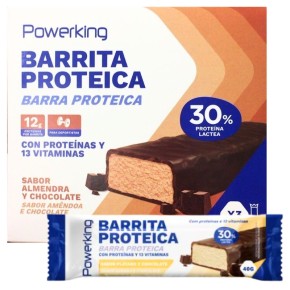 Barrita Proteica POWERKING Chocolate  40GR 1 Und