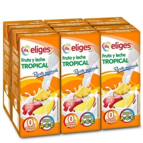 Fruta + Leche Tropical IFA Pack 6 X 20 CL