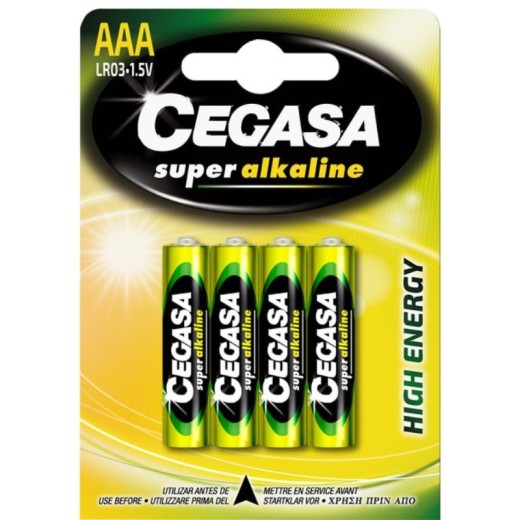 Pila Recargable CEGASA Super Alc Lr03 AAA Bl 4 | Cash Borosa