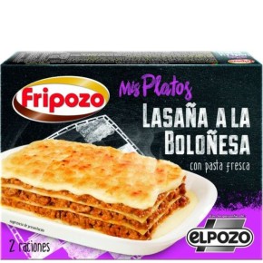 Lasaña Boloñesa FRIPOZO  300 GR