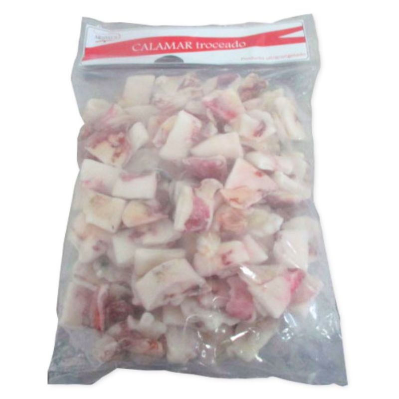 Calamar Limpio Troceado  Bolsa 800 Gr | Borosa Market