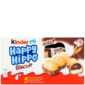 Barritas KINDER Happy Hippo Avellana Pack 5 und