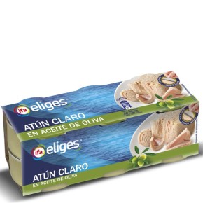 Atun Claro Aceite de Oliva  IFA ELIGES PACK 6 UND